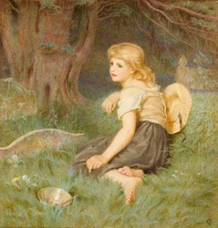 Und dort auf dem Boden sitze ich..., 1878